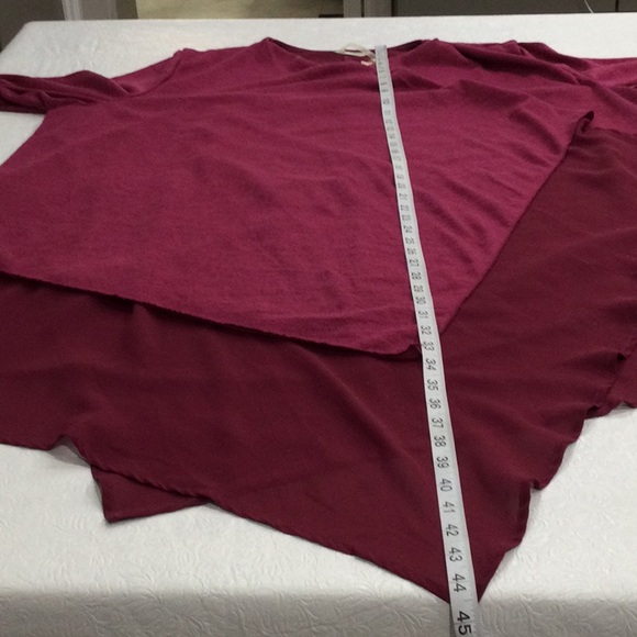 Gozzip Purple Long Sleeve Layered Oversized Cardigan Jacket Size L NWT - Picture 15 of 16